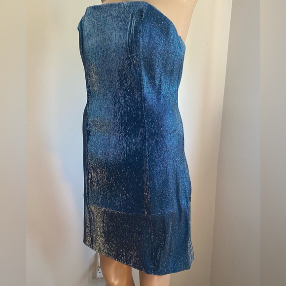 NWT! Sparkly Blue Dress, size M - Picture 2 of 4